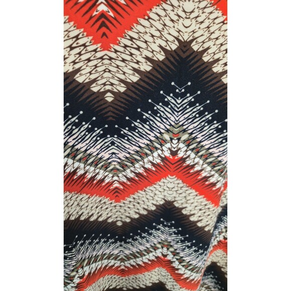 Hot Kiss Aztec Pull-On Super Soft Stretch Maxi Skirt Size Small Medium - Picture 4 of 8